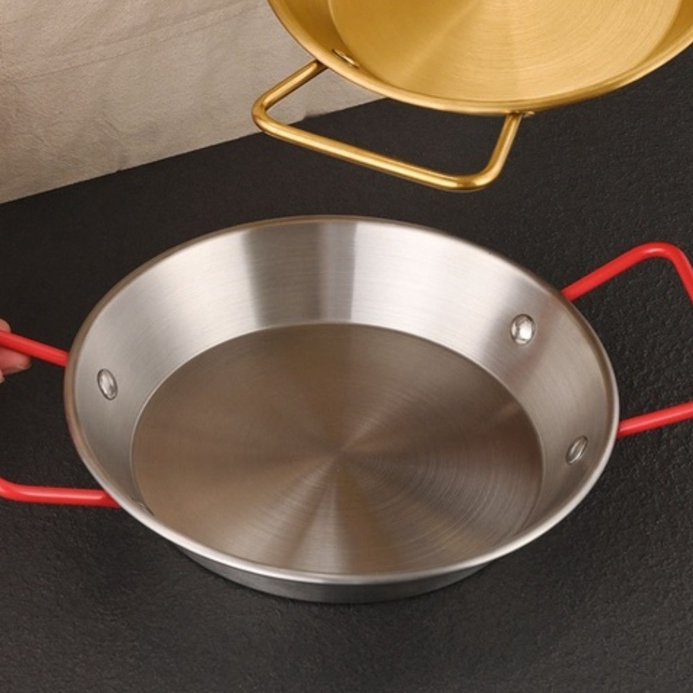 Stainless Steel Serving Tray with Polished Finish for Home Kitchen and Dining - Produktbild 2