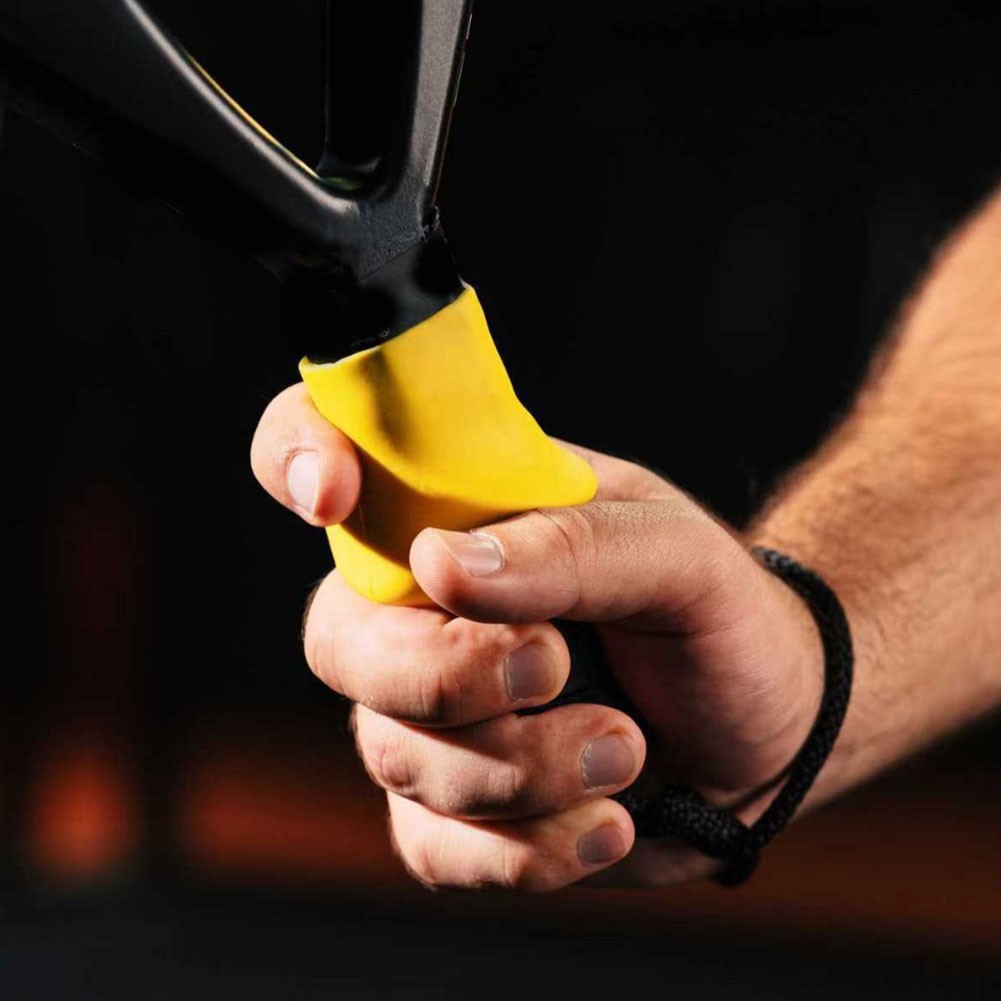 Silicone Tennis Racket Grip Positioning Aid for Forehand Backhand for drills - Produktbild 2