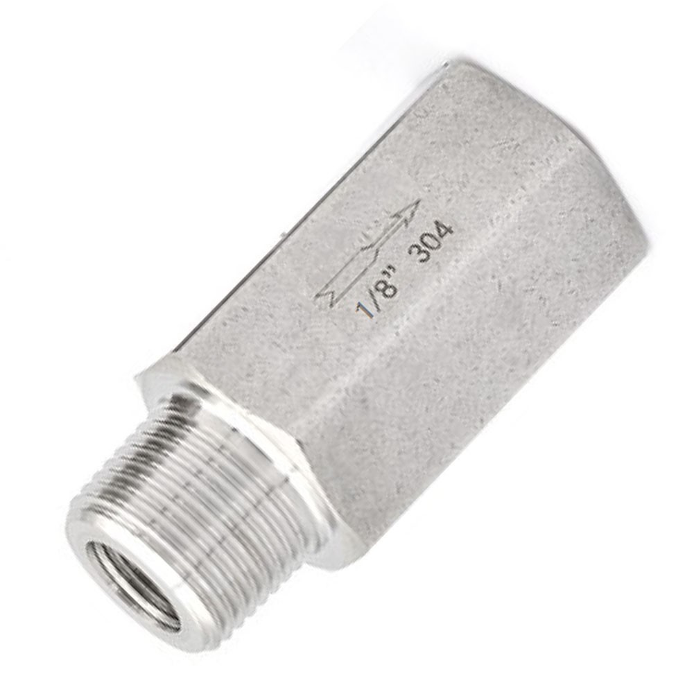 304 Stainless Check Valve Reliable Sealing Quick Installation Leak for proof