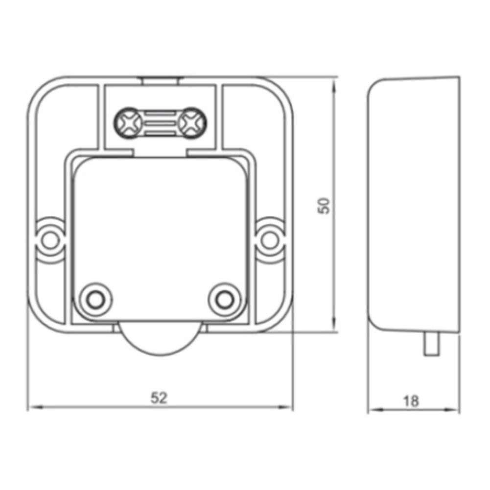 Tactile Switch with Automatic for reset for Cabinet Door Light Applications