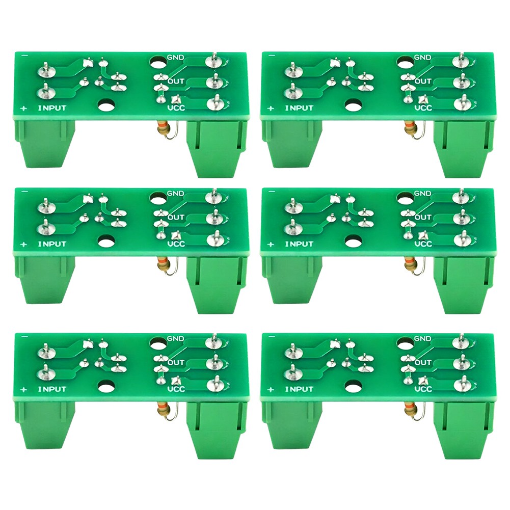6pcs Single Channel Optocoupler Isolation Module 3V 5V 12V 24V DC Voltage Input