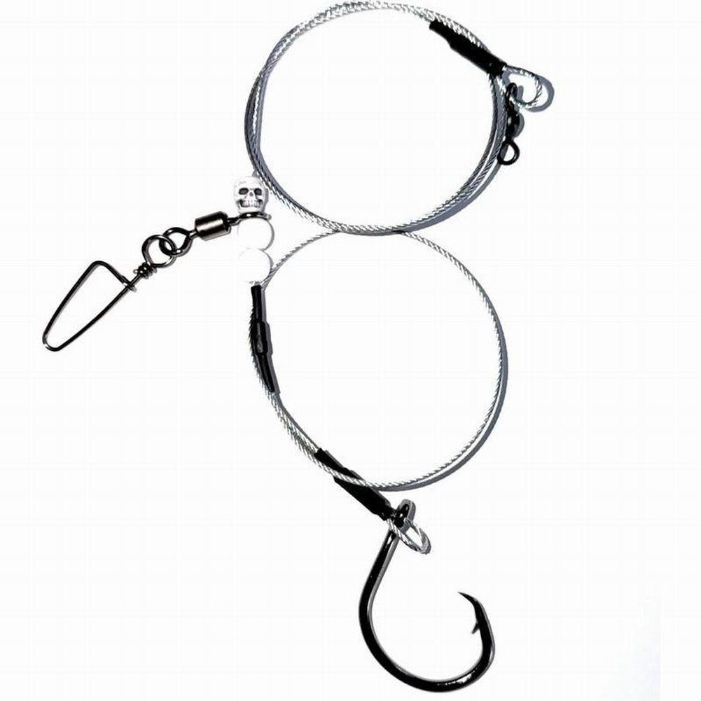 Stainless Steel 3ft For Braided Leader for Shark Rig 400lb Anti Bite Saltwater