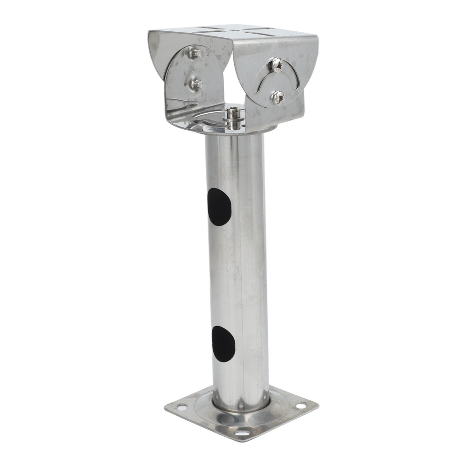Stainless Steel I Shape Pole Bracket for Security Camera 360 Degree Flexibility