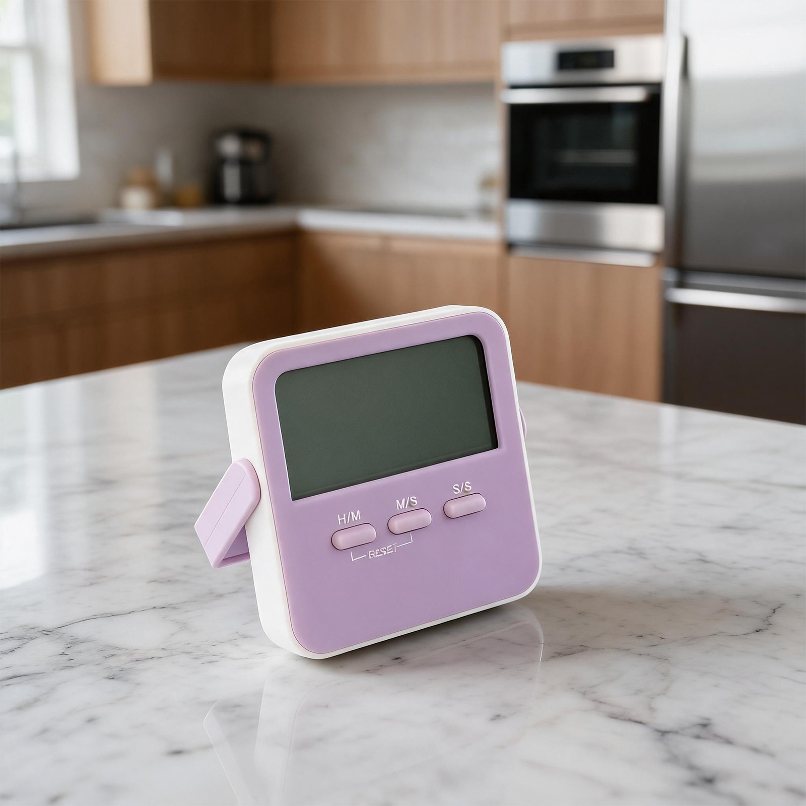 Digital Stopwatch Timer with LCD Screen for Cooking Study and Fitness Tasks