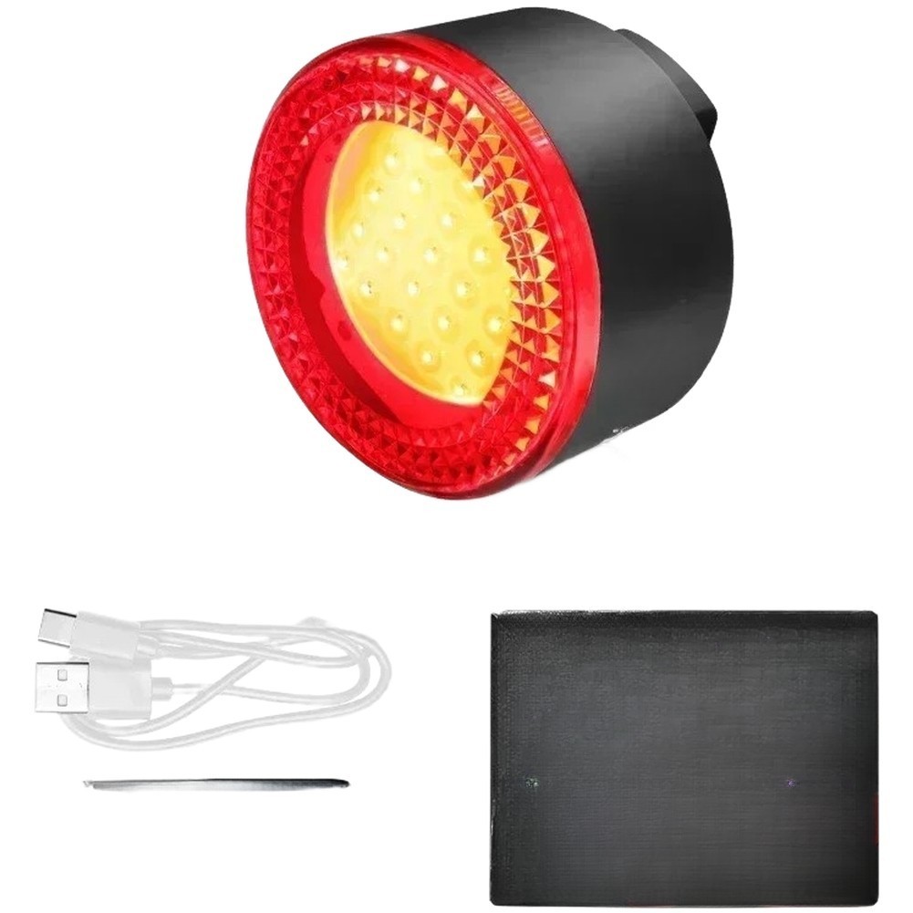 COB Bicycle Light Set 500 Lumens 4 Modes USB Rechargeable Lightweight 26g