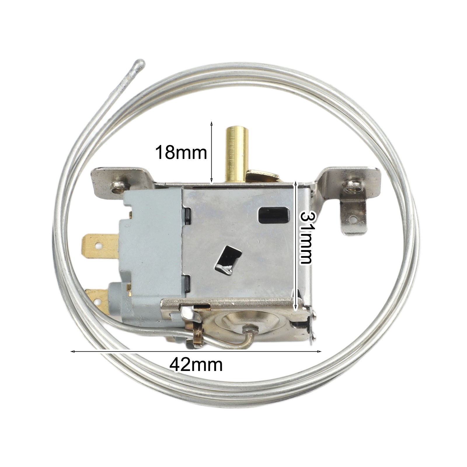 Kühlschrankthermostat 2-poliger 2-polig/3-polig kompatibel einfach zu i
