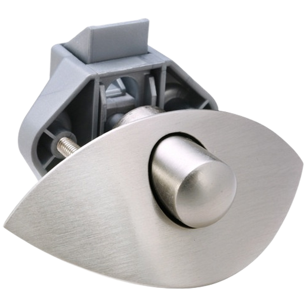 RV Camper Cabinet Drawer Latch Push Button Zinc Alloy Lock for 15-22mm Panels