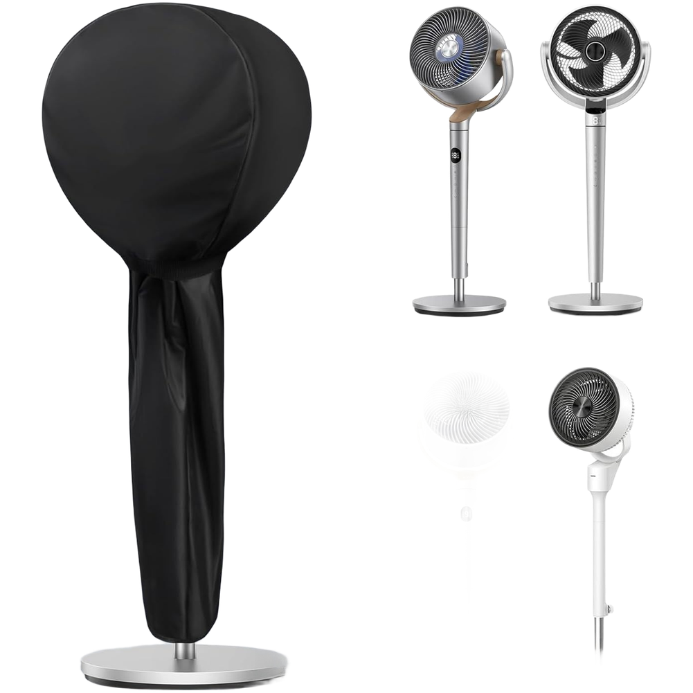 Waterproof Dustproof Tear Resistant Fan Cover for Indoor For Office Bedroom Use