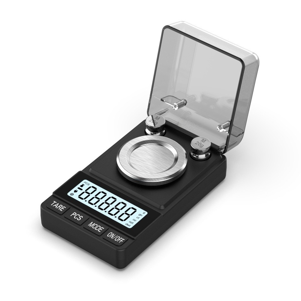 Electronic Jewelry Scale Compact 0.001g Accuracy for Gold and Small Parts