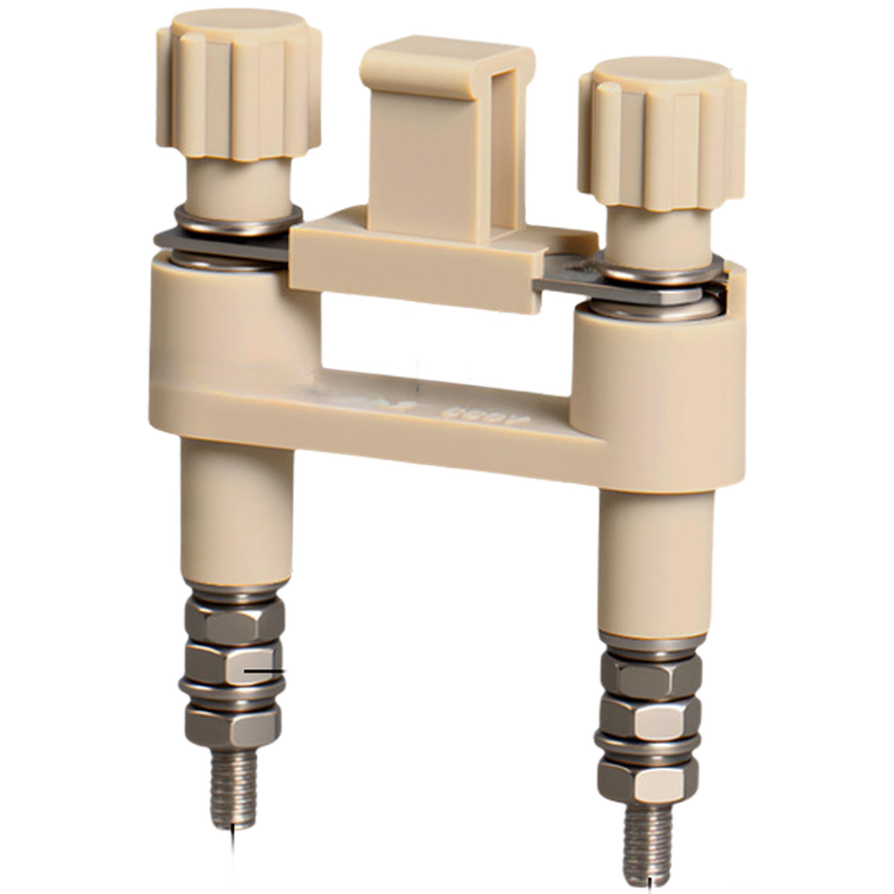 JY1-2 4pcs Terminal Blocks All-Copper Conductive Material 660V 24A Rating