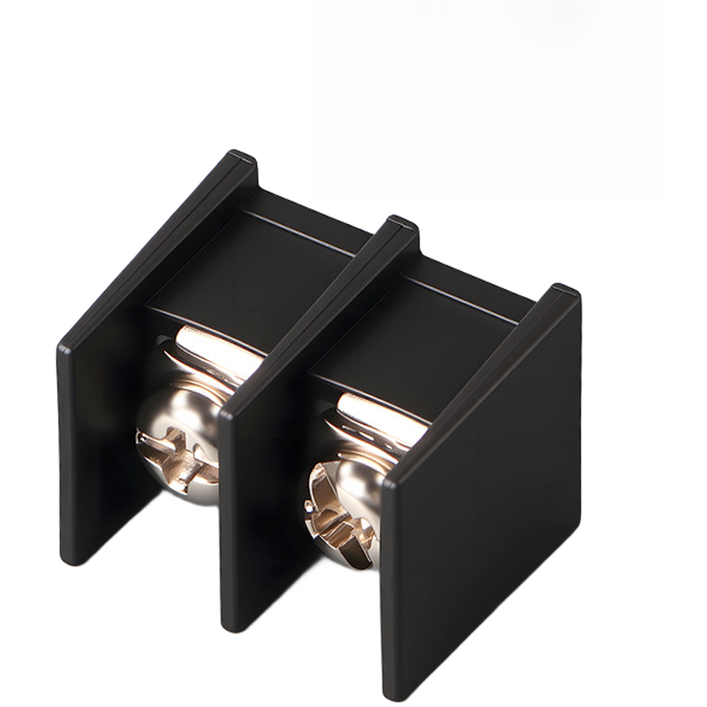 15pcs Flame Retardant PA66 Terminal Blocks 20A 300V Isolated Fence Style