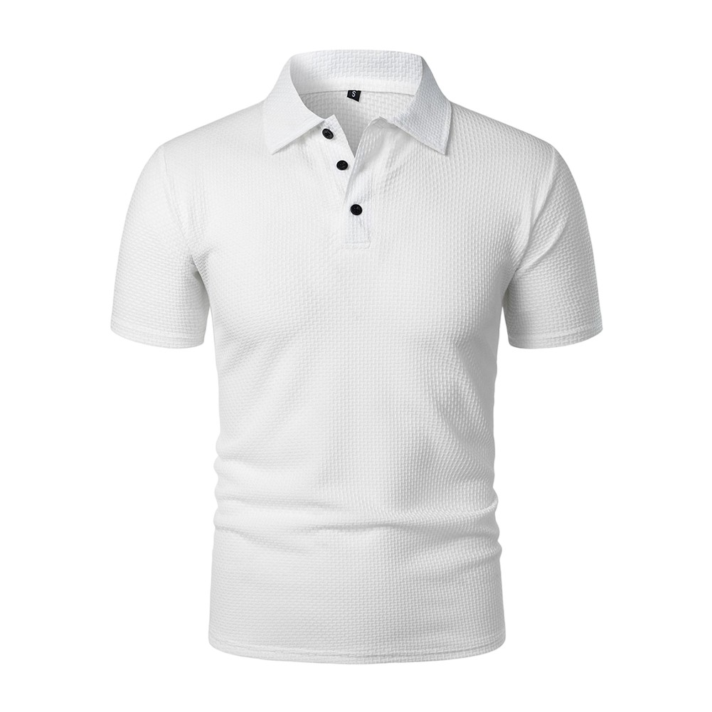 Men’s Lightweight Short Sleeve T Shirt Mesh Ice Silk Fabric for Daily Wear
