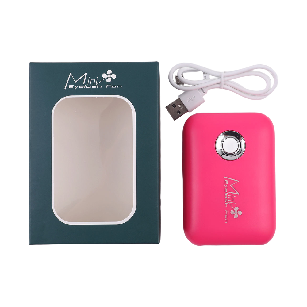 Compact For Mini Eyelash Fan for Lash Artists Quick Drying Adjustable Airflow