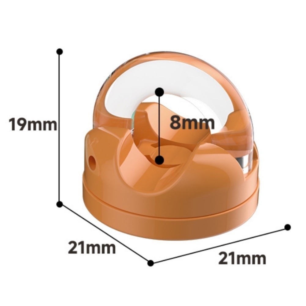 Rotating Magnetic Cable Organizer 6 Pack for Desktop Data Cables 21x19x8mm