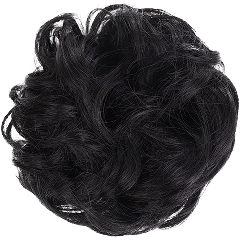 Korean Style Hair Bun for For WIG High Temp Synthetic Voluminous Bun 12x12x6cm