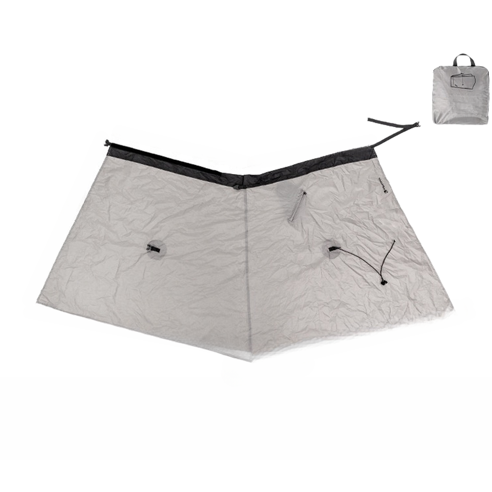Waterproof Rain Skirt Breathable Semi-Open Design for Hiking Camping Travel