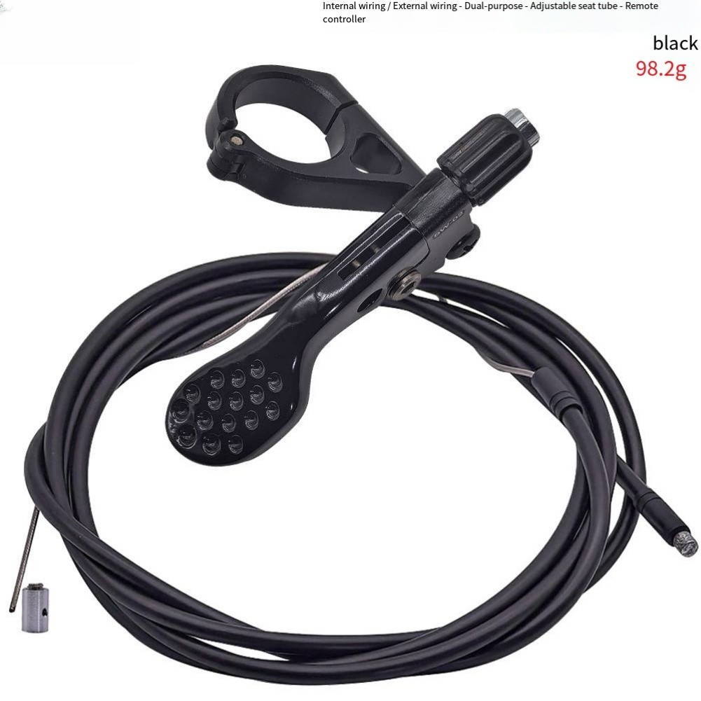 Dropper Seatpost Remote Lever with 1500mm Housing 22.2mm Aluminum Alloy MTB