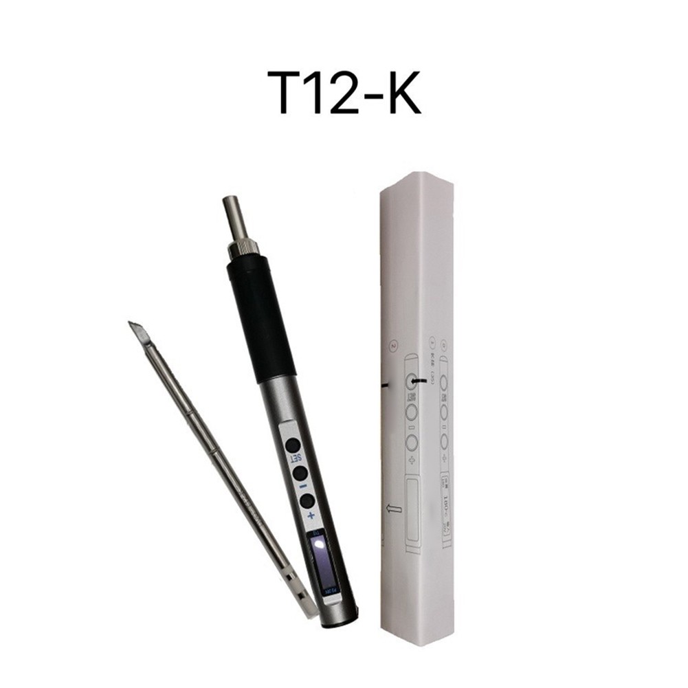 PTS100 T12 Smart Soldering Iron 65W Precise PID Control for Mini Soldering Use
