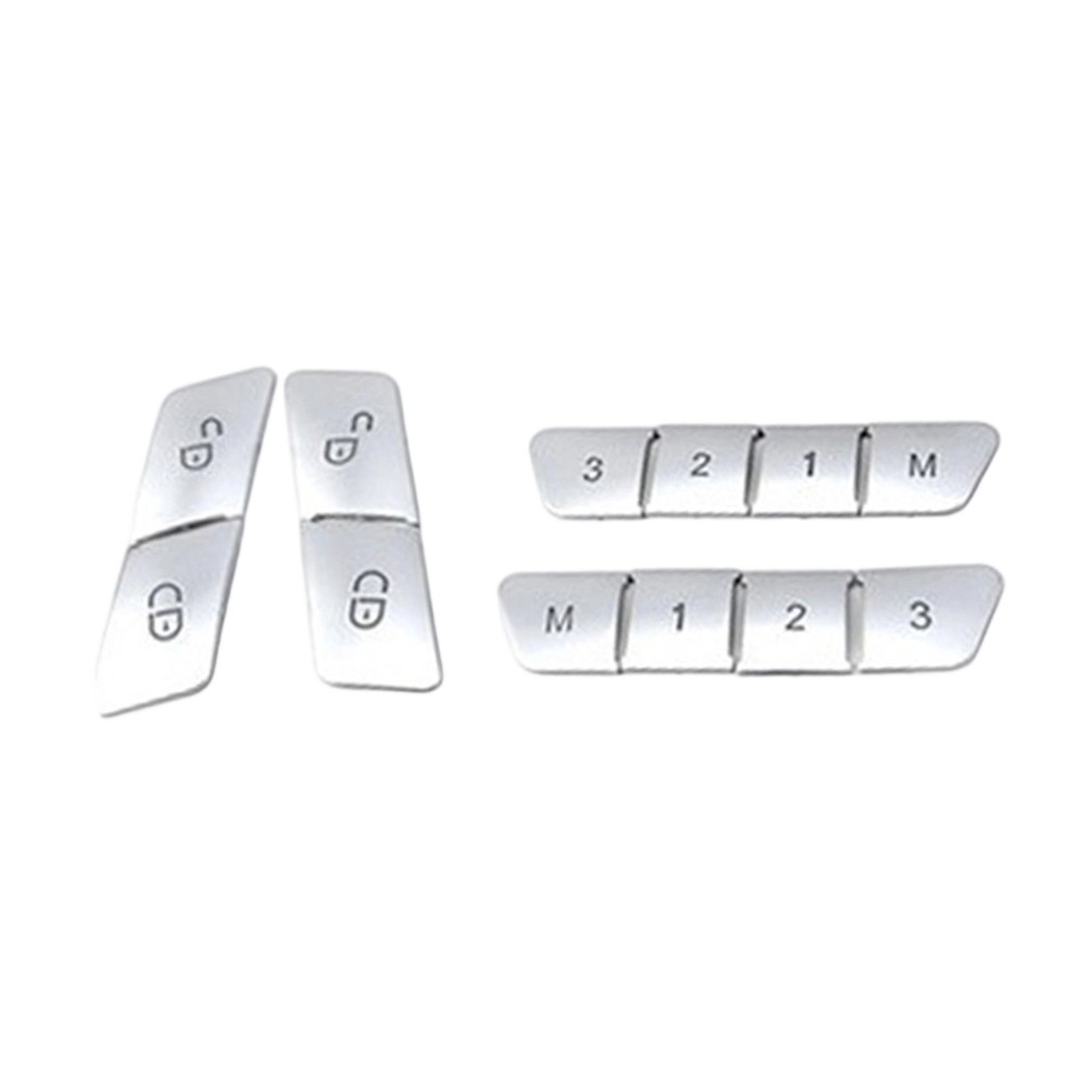 ABS Interior Button Trim Set for Mercedes-Benz GLK Class Seat Memory Use