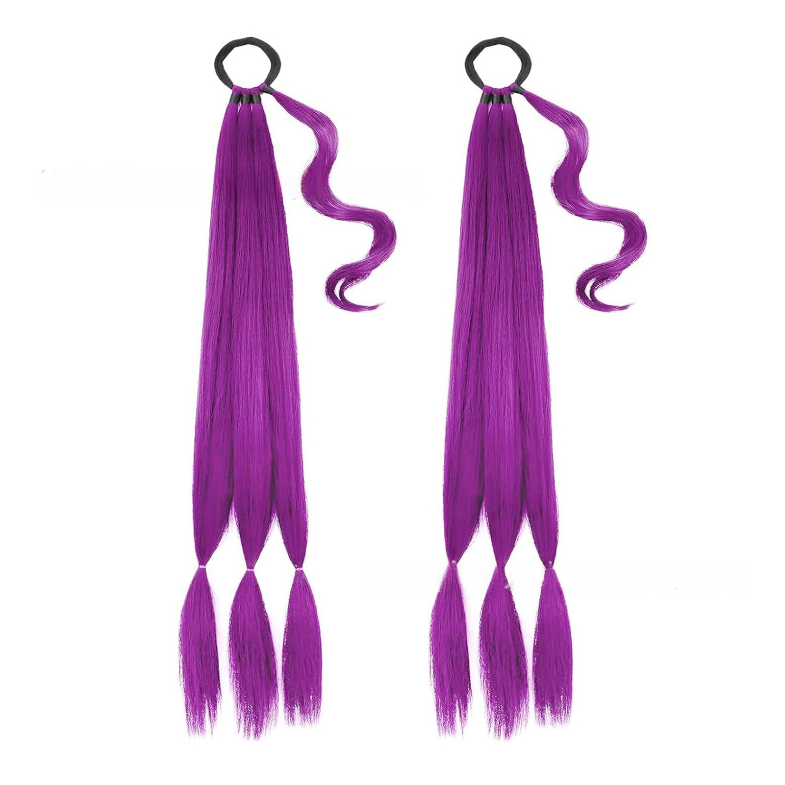 30inch Wrap Around Ponytail Extension Synthetic Hair High Temperature Wire