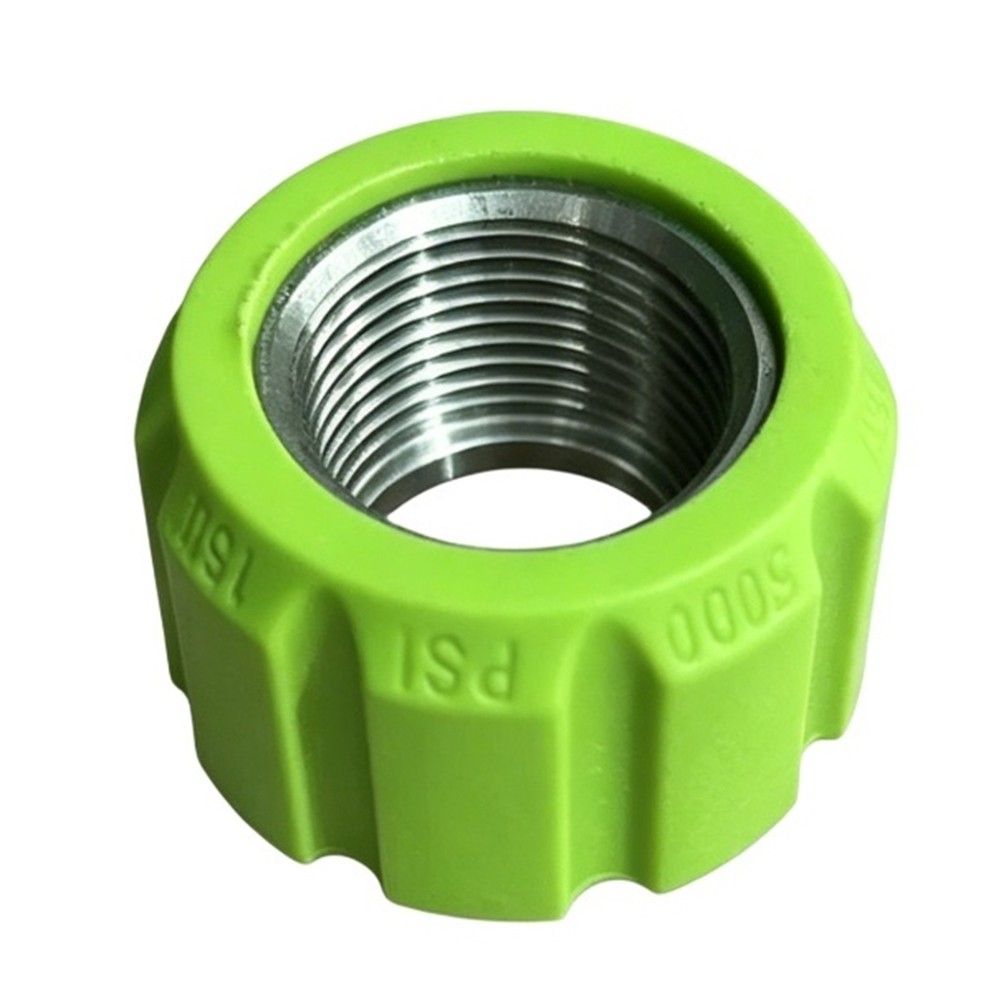 Green Plastic Knob Ring Nut for Foaming Pot – Bubble Foaming Pot Accessory Set
