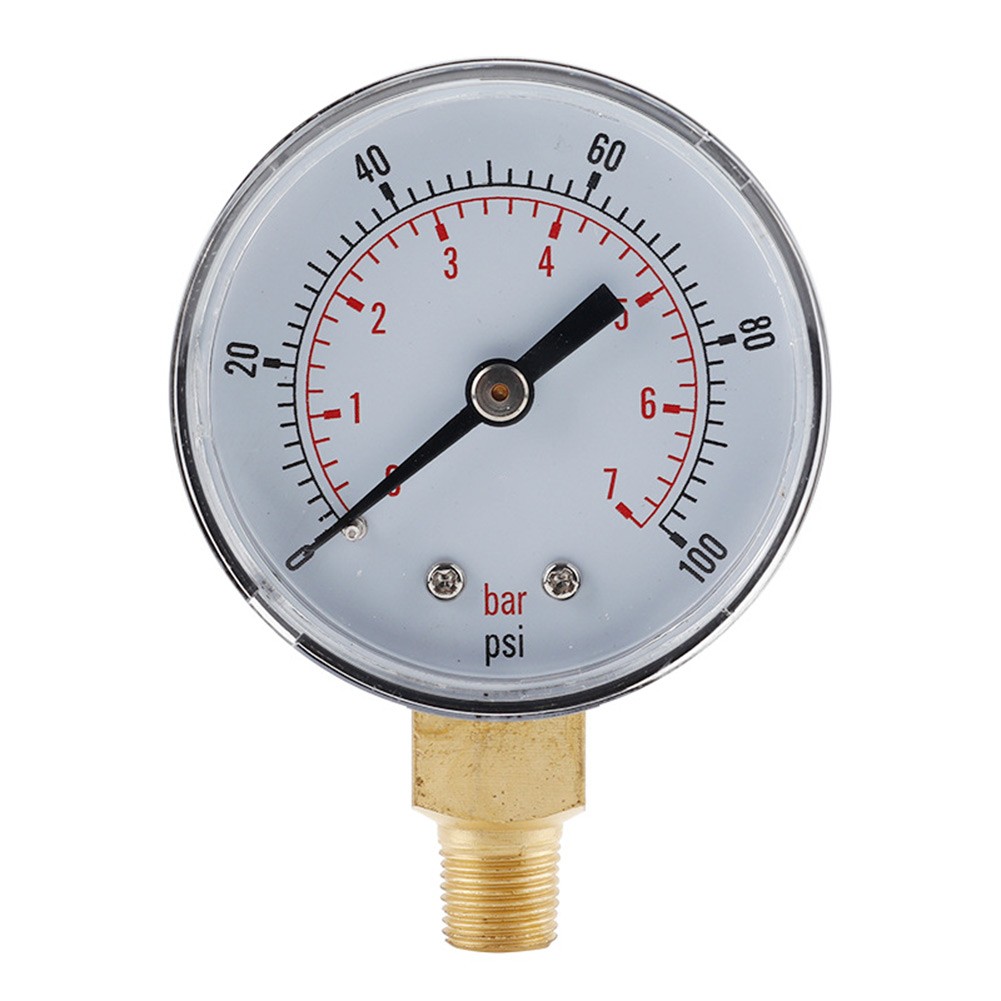 Barometer Water Pressure Gauge for General Purpose Pressure Monitoring Tasks