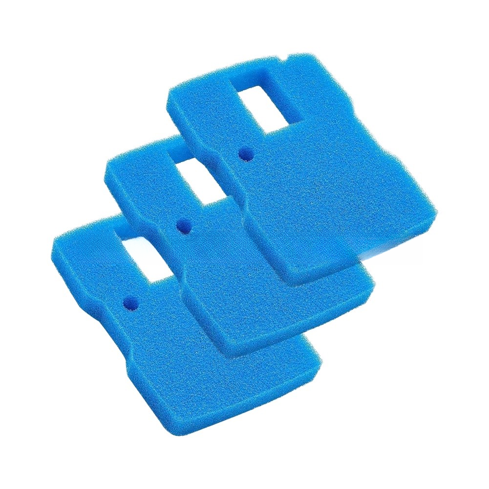 3 Pack Blue Sponge Filter Pads for CUF-6000 Pond Filter and For 660 GPH Pump