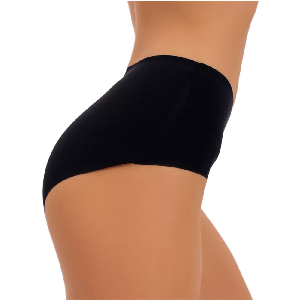 Women’s Quick Dry Seamless High Waist Panties Nylon Stretch Underwear S-6XL