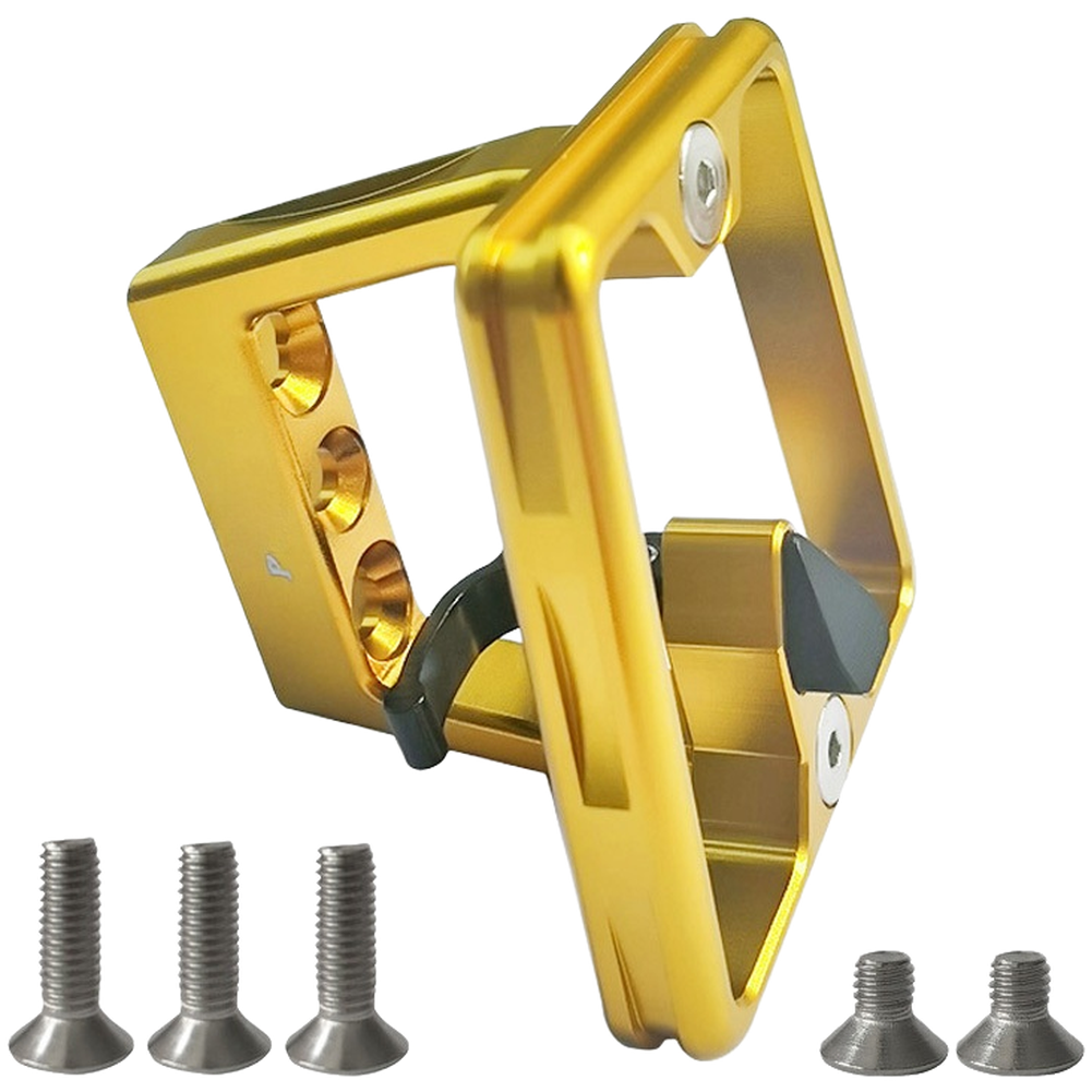 Aluminum Alloy Front Shelf Bracket with Three Hole Mount for For BROMPTON Bikes