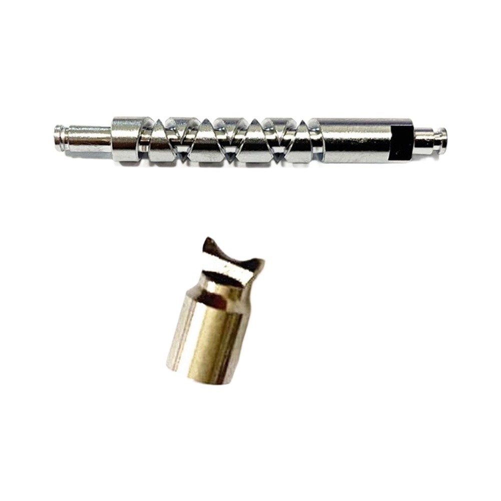 Stainless Steel Twists Shaft Half Moon Pin Cap for Takuma P1 For BFS Reel