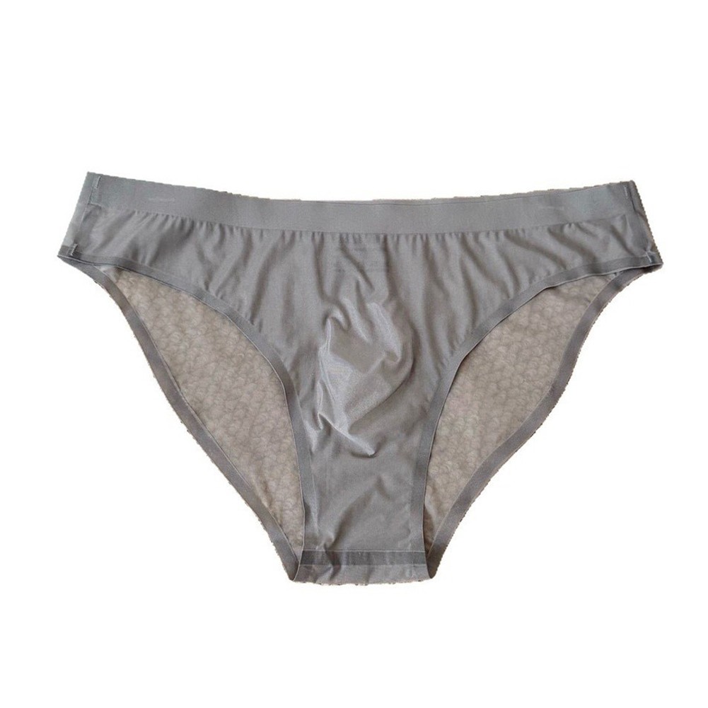 for ultra Thin Transparent Men’s Briefs Ice Silk Seamless Underwear 3D Bulge