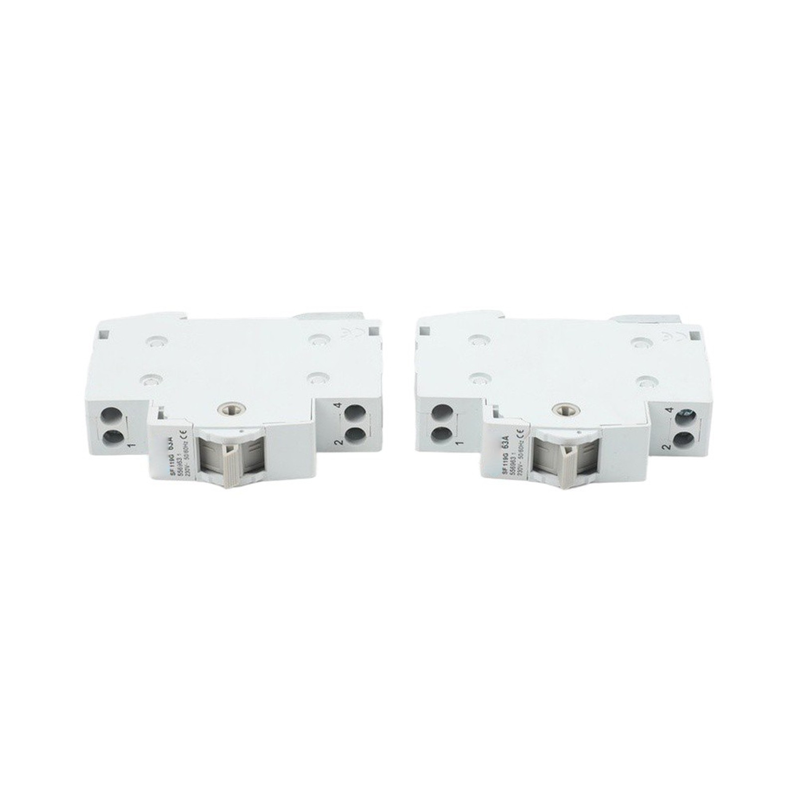Rail Mount Compatible Transfer Switch Circuit Protector Compact Design