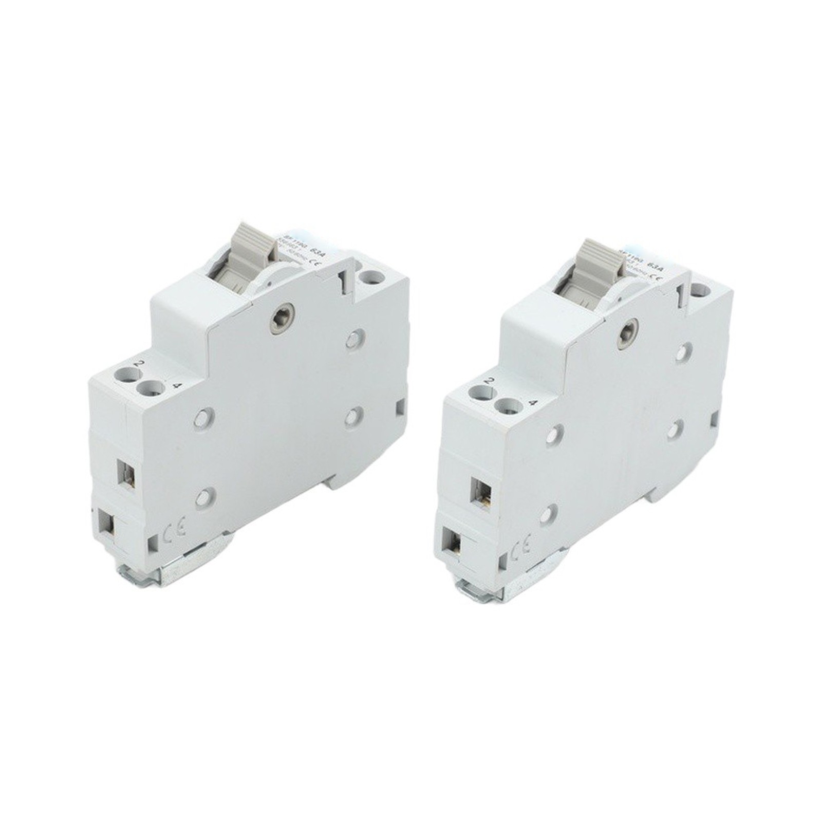 Rail Mount Compatible Transfer Switch Circuit Protector Compact Design