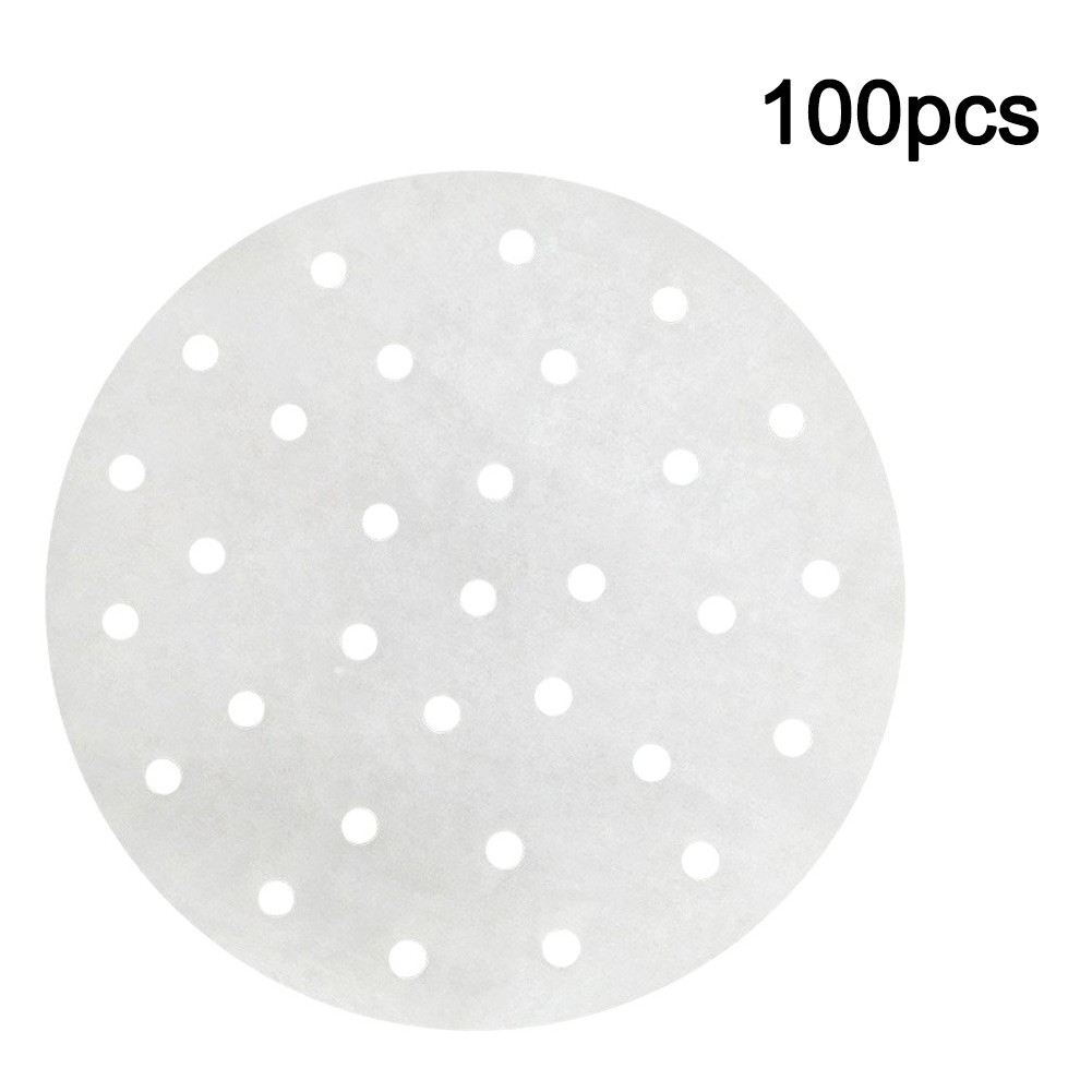 Perforated Steamer Paper Baking Parchment Sheets Moisture Resistant Grease Proof