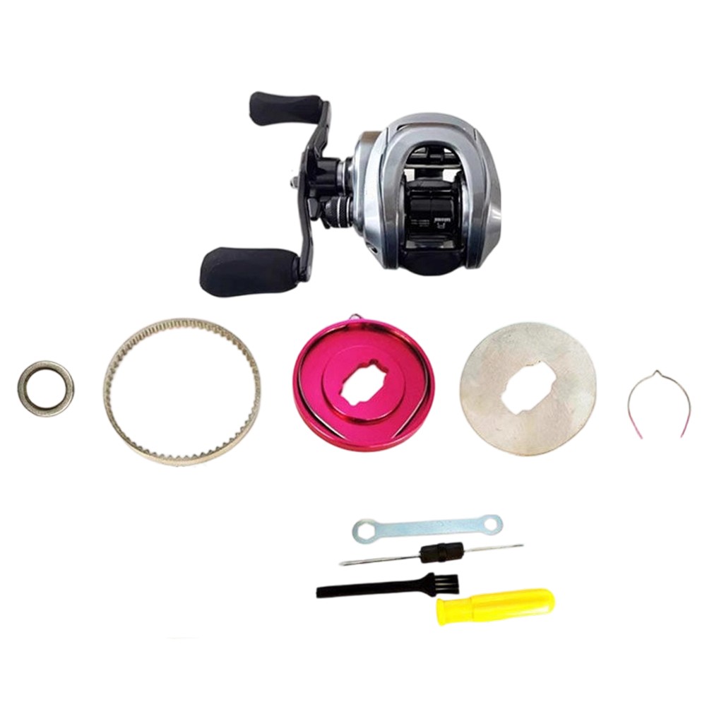 For Takuma P1 Fishing Reel Drag Click Sound Parts 1 Set Aluminum Steel