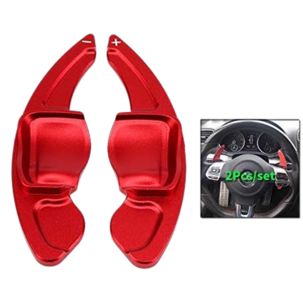 Aluminum Paddle Covers Paddle Shifter Extensions Lightweight Metal Build