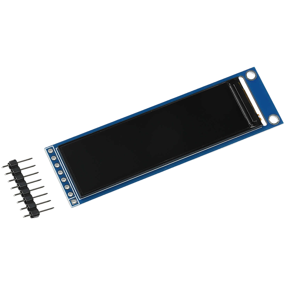 2.25 inch ST7789 TFT LCD 76×284 Resolution Wide Viewing Angle Blue Screen
