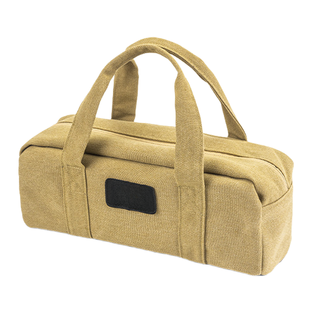 Camping Tent Peg Storage Organizer Canvas 35x13x12cm PVC Bottom All Weather