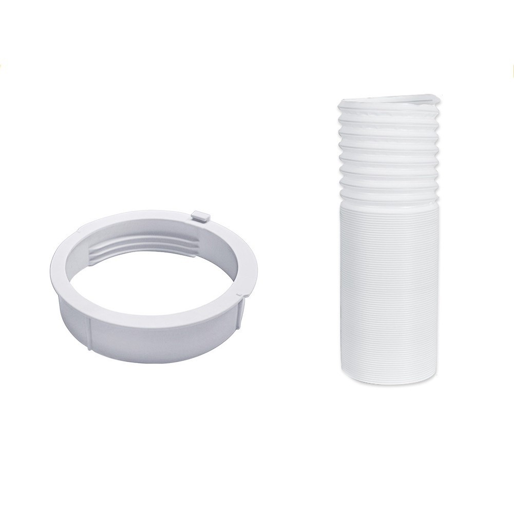 PP ABS Steel Wire Hose Connector for Midea Portable AC 150mm 250cm Length