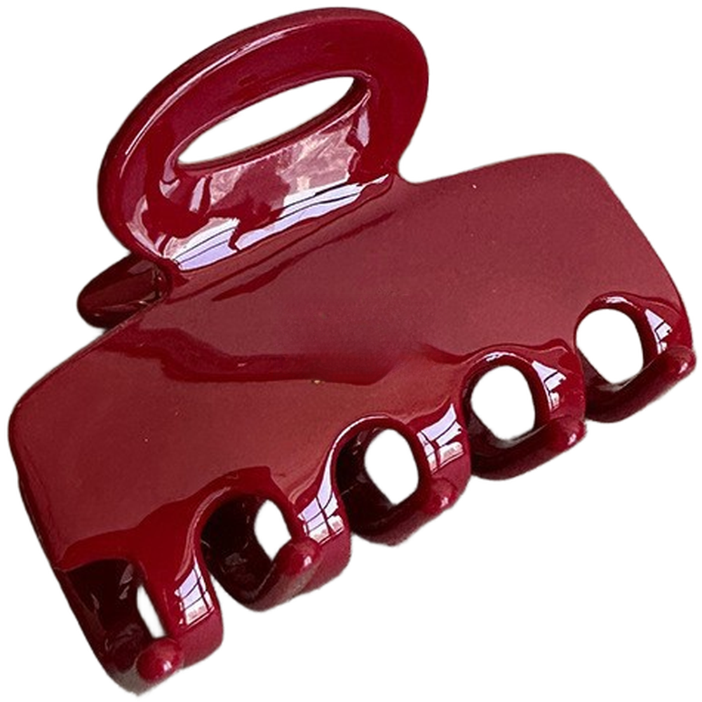Acetic Acid Hair Claw Clip Medium Gold Logo Korean for For shark Clip Hair Use