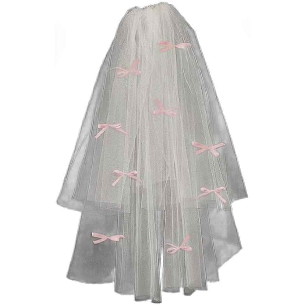 75cm Layered Floral Headpiece for Brides Polyester Hair Accessory with Comb