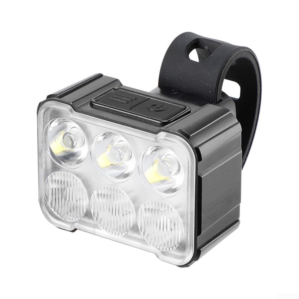 Compact Design Rechargeable Bike Light 1800 Lumens Output 8 Lighting Modes