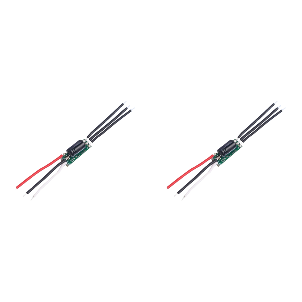 2PCS Small For FORmat Brushless ESC For FOR FPV UAVs 6A 3.7V to 7.4V Range