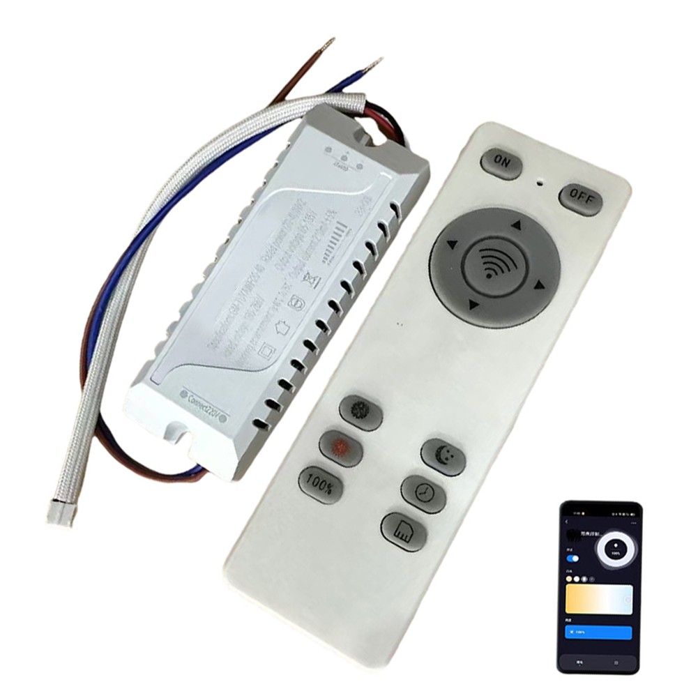 LED Driver Power Supply with WiFi Control and Dual CCT Dimming Function