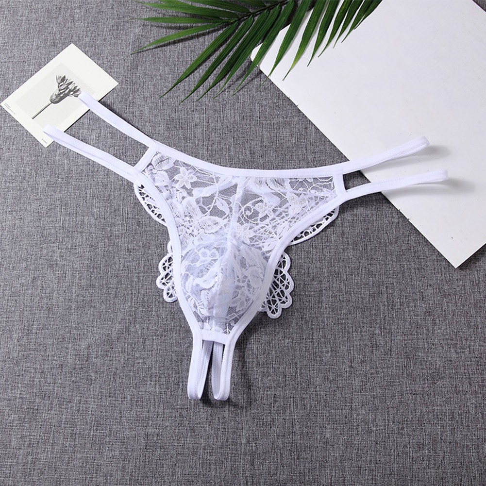 Mens G-String 90% Nylon 10% Spandex Soft Skin-Friendly Material For Daily Wear