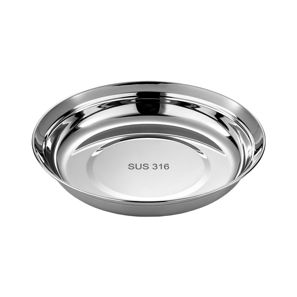 Appetizer Server Stainless Steel Plate Camping Dishware 304 Stainless Steel