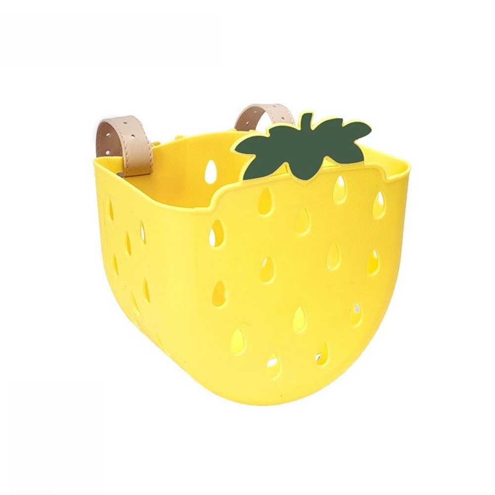 Childrens Bike Basket 19.5 x 18 x 14 cm for Front Handlebar Installation