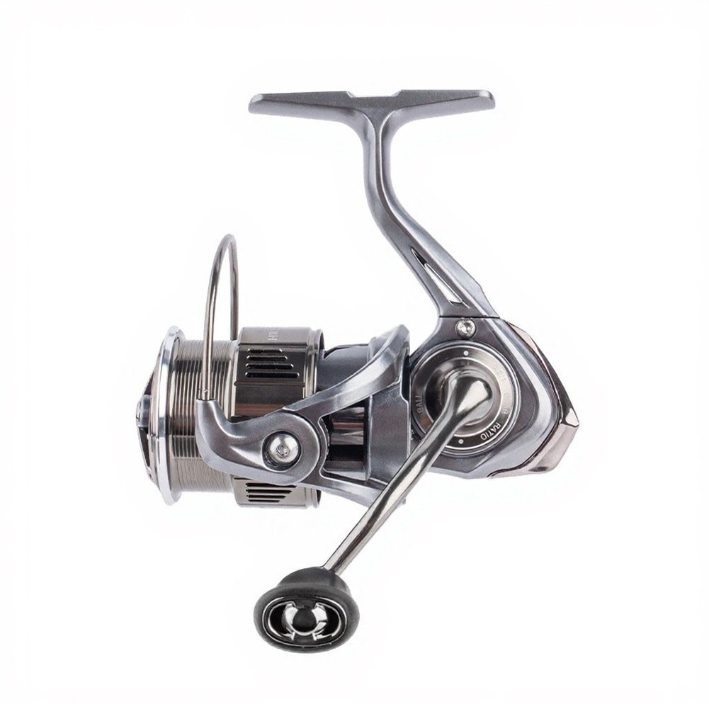 Silver Anodized Aluminum Reel 5.2:1 Ratio 6kg Brake 7+1 BB for Anglers