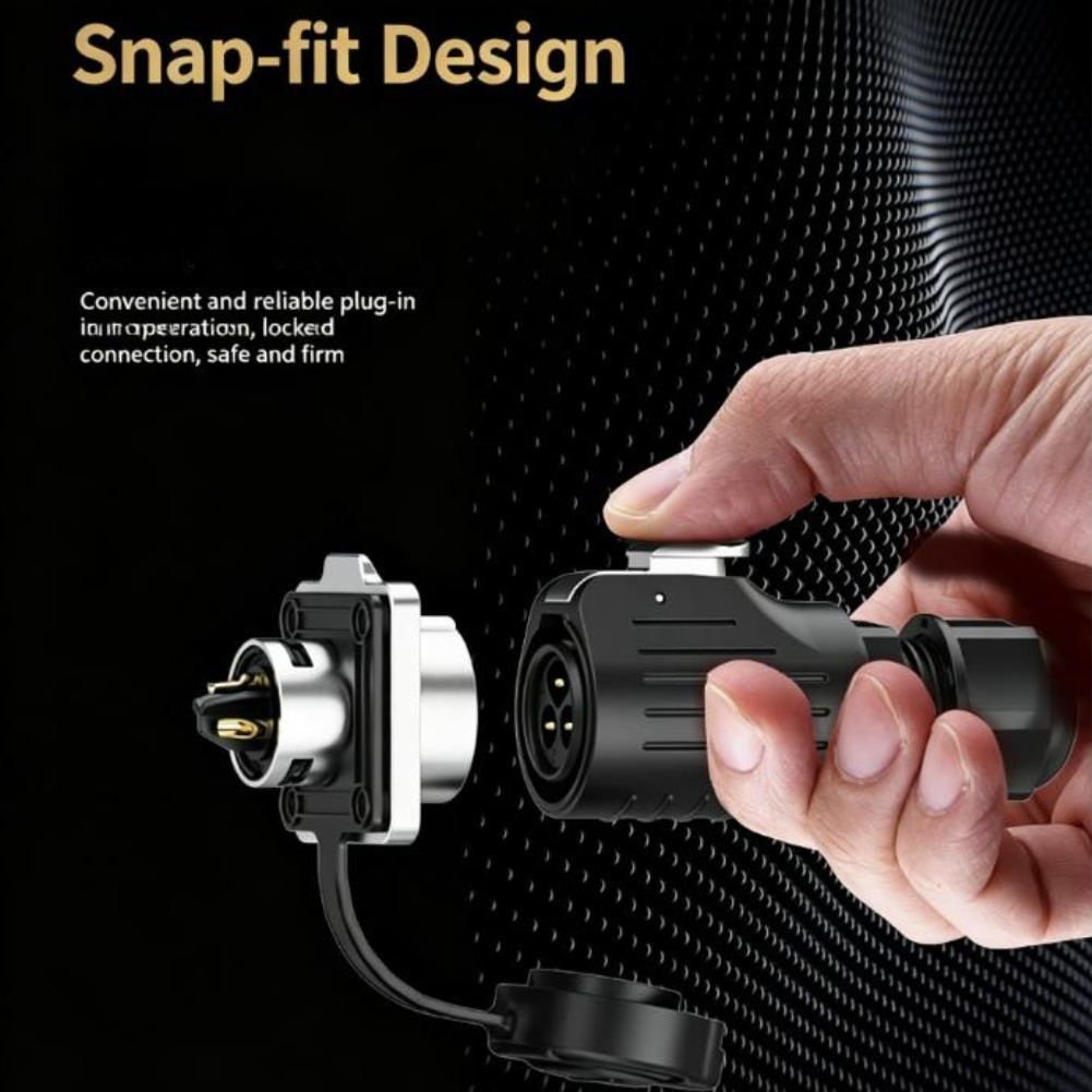 Waterproof IP68 Circular Connector Aviation Design 2 Core to 5 Core Range