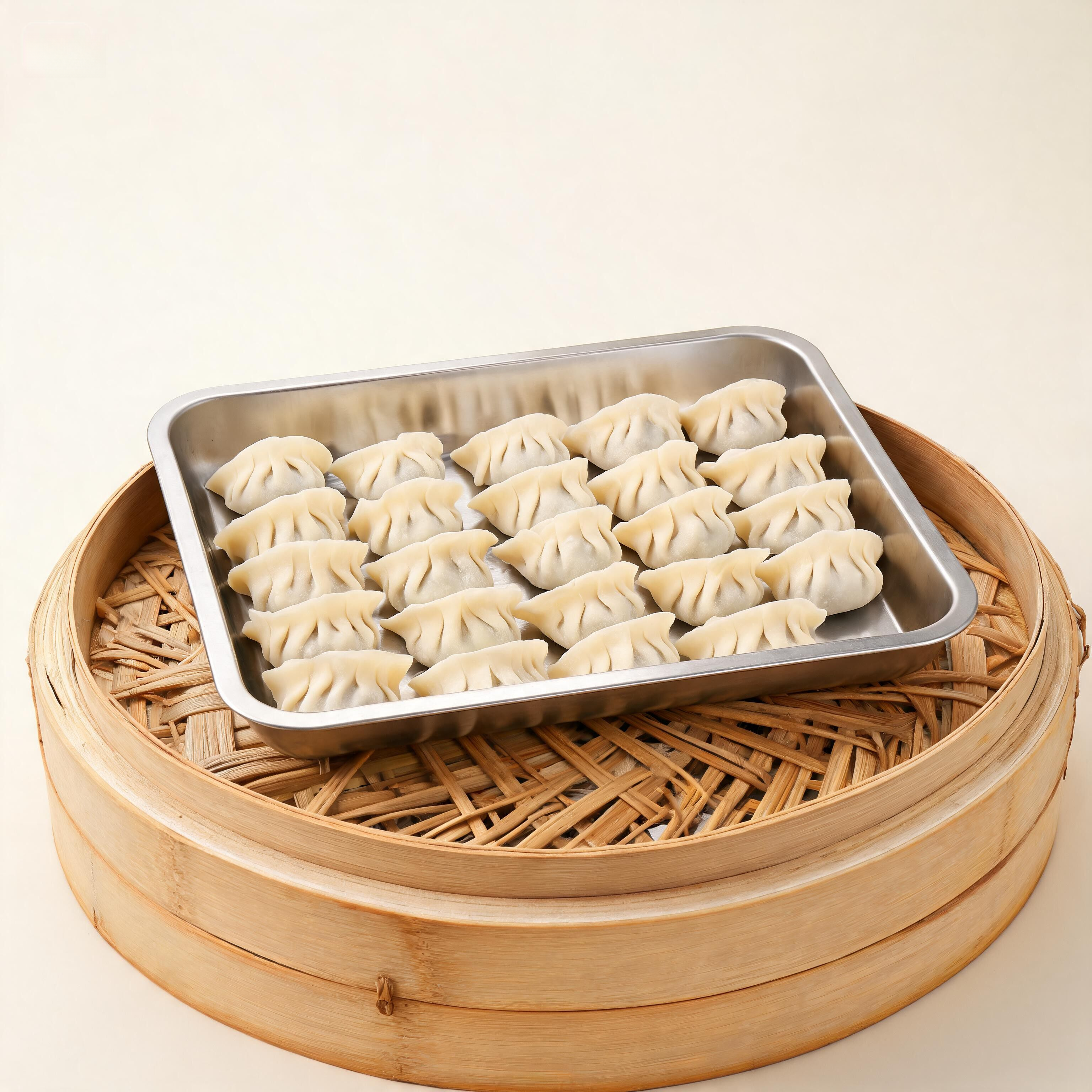 Stainless Steel Square Deep Tray for Restaurant and Catering Use 45x35x2cm - Produktbild 4